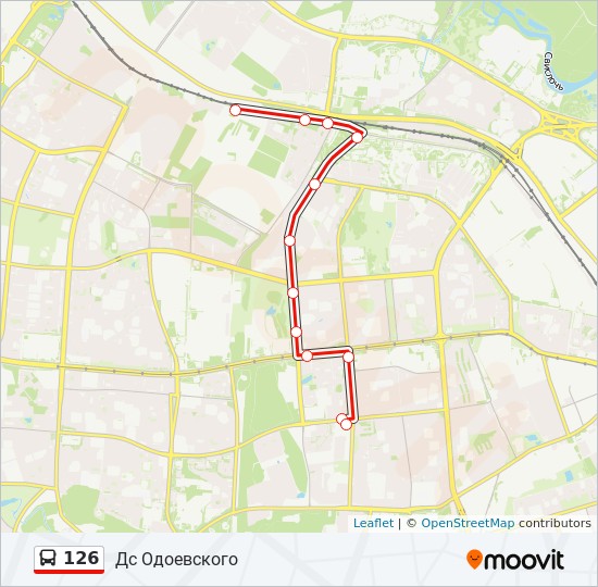 Автобус 126 маршрут остановки и расписание