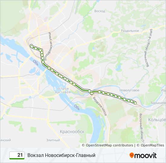 21 автобус новосибирск главный. Карта вокзала Новосибирск главный. Маршрут 21м. Маршрут 21м карта. Автовокзал Новосибирск маршрут.