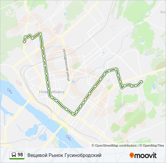 Автобус 95 маршрут на карте. 98 Автобус маршрут. Маршрут 98 автобуса Новосибирск. Маршрут 53 автобуса на карте. Автобус 98ц Владивосток.