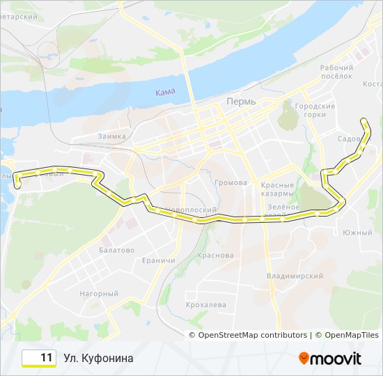 Автобус 3 пермь маршрут остановки. Пермь садовый микрорайон на карте. Маршрут 11 автобуса Пермь. Карта мкр садового.