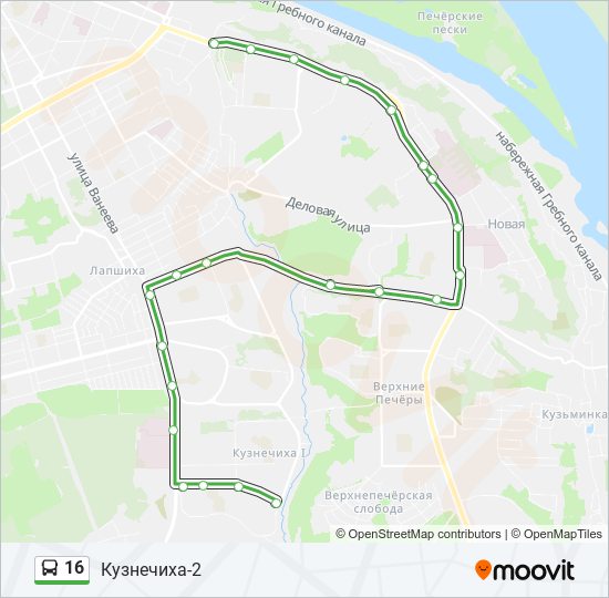 Карта кузнечихи в нижнем новгороде