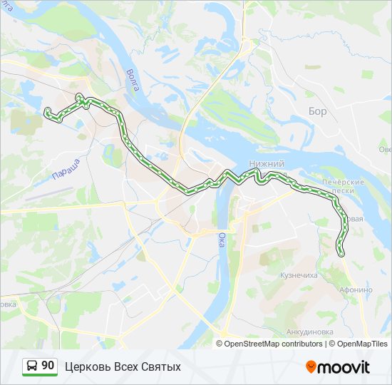 Маршрут автобуса 90. Маршрут 90 автобуса на карте. Автобус 90 маршрут остановки и расписание.