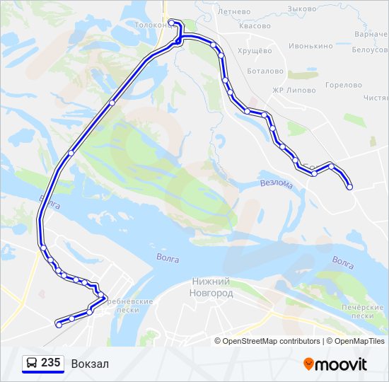 Расписание общественного транспорта в Уфе