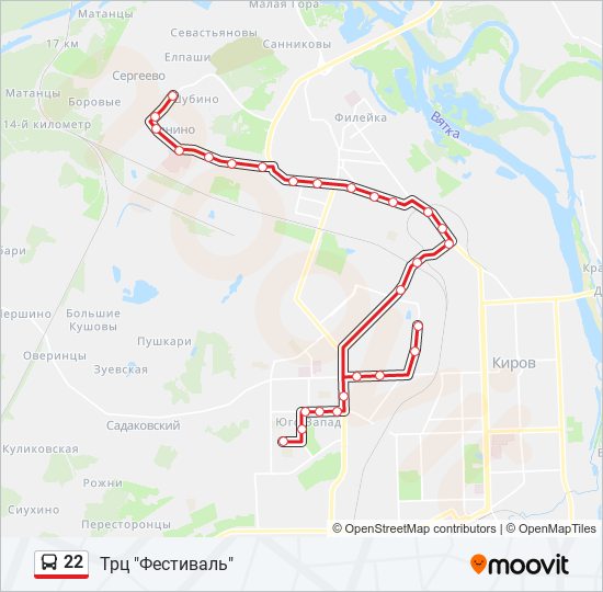 Маршрут 22 автобуса Киров. Карта автобусов Кирова. Автобус 84 Киров маршрут. Деревня Хабаровы Киров.