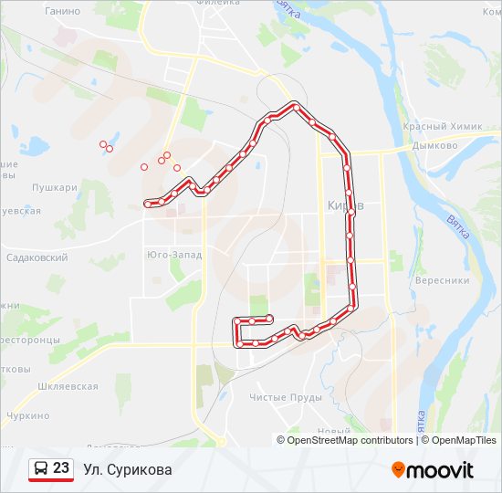 Маршрут 23. Казань 23 автобус маршрут.