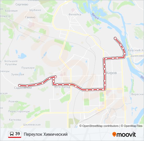 Маршрут 39 автобуса санкт петербург схема