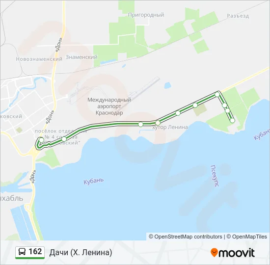 162 Bus Line Map