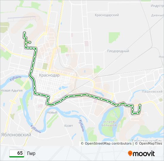 Карта маршруток краснодар онлайн