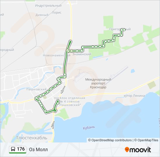 Маршрут 176 автобуса спб на карте остановки