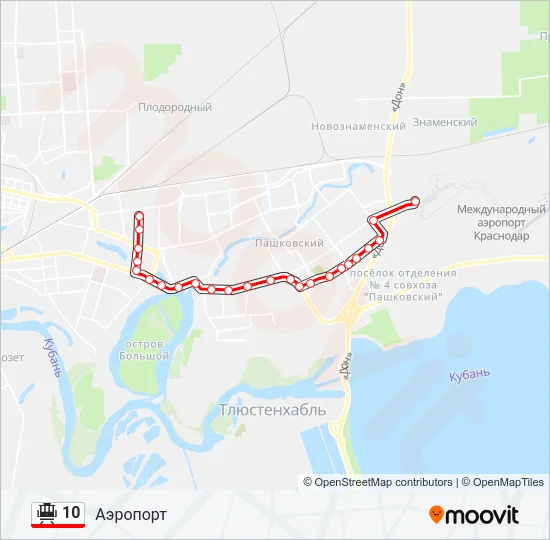 10 Tram Line Map