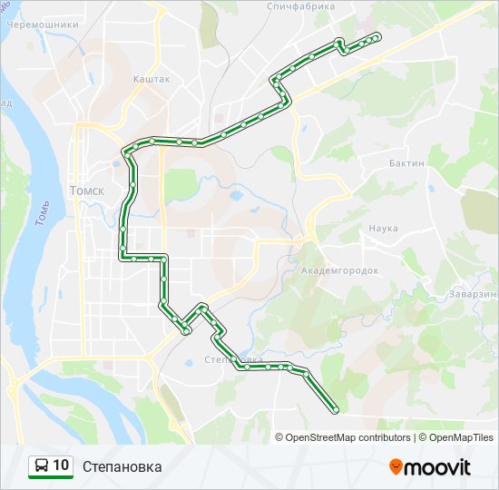 Маршрут автобуса 10. Карта автобусов 10. Степановка Томск карта. Маршрут 10а Балаково схема.