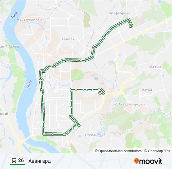 Маршрут 26 на карте. Маршрут 26 автобуса Томск. 26 Маршрут Томск. Расписание 26 маршрута. Маршрут 26 автобуса на карте.