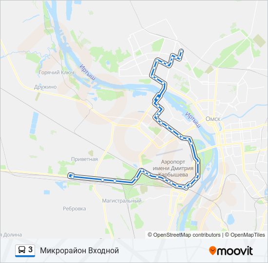 Маршрутка 3 карта курск