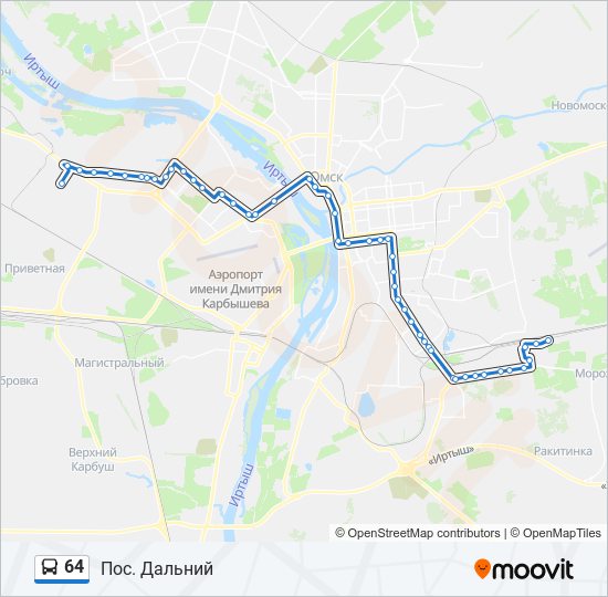 64 автобус маршрут. 64 Маршрут Омск остановки. Маршрут 64 маршрутки Тюмень. Маршрут автобуса 64 Архангельск с остановками на карте.