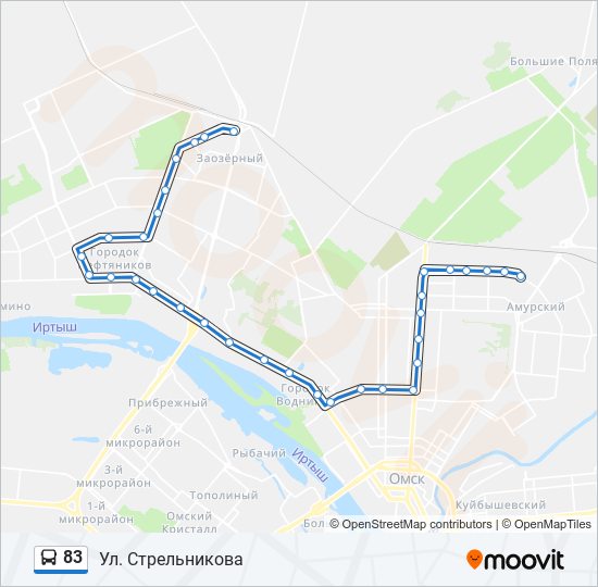 Стрельникова карта омск