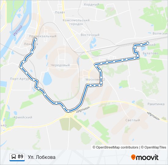 Маршрутка 89 пенза схема движения