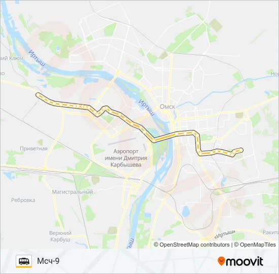 8 Shuttle Line Map