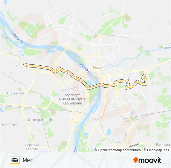 99 Shuttle Line Map