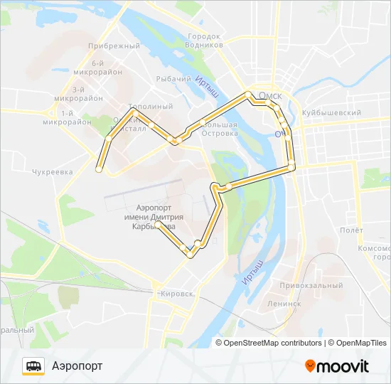 225 Shuttle Line Map