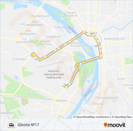 225 Shuttle Line Map