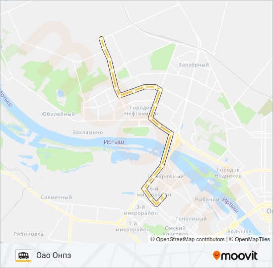 Маршрутка 270: карта маршрута