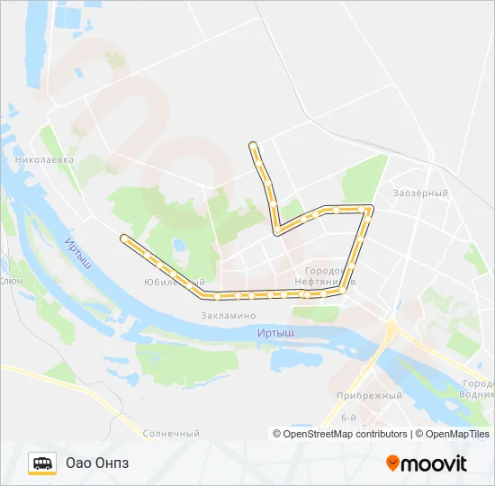 271 Shuttle Line Map