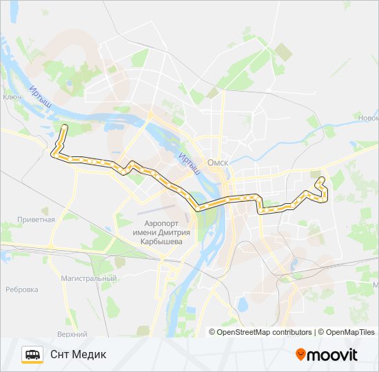 311 Shuttle Line Map