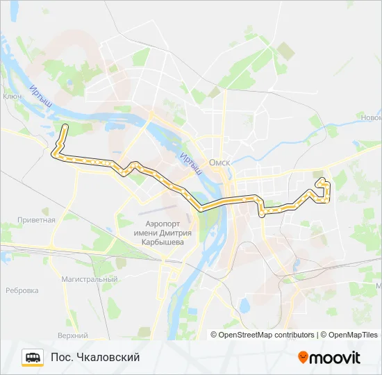 Маршрутка 311: карта маршрута