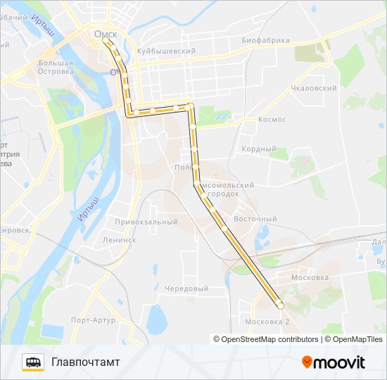 316 shuttle Line Map