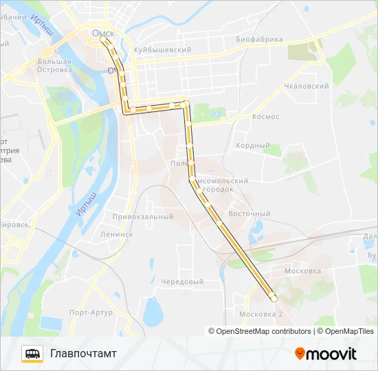 316 Shuttle Line Map