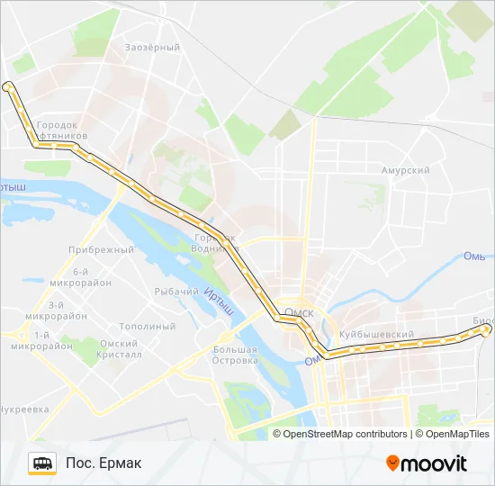 320 Shuttle Line Map