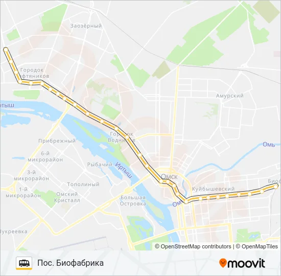 320 Shuttle Line Map