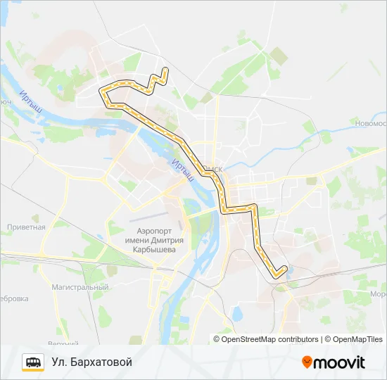 323 Shuttle Line Map