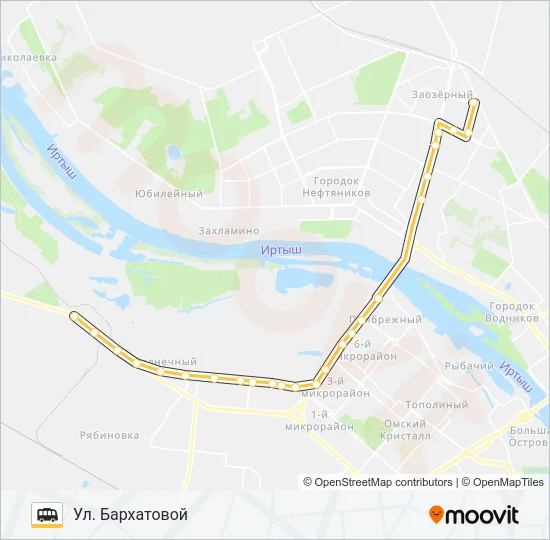 345 Shuttle Line Map
