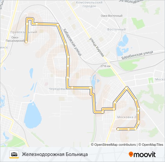 349 Shuttle Line Map