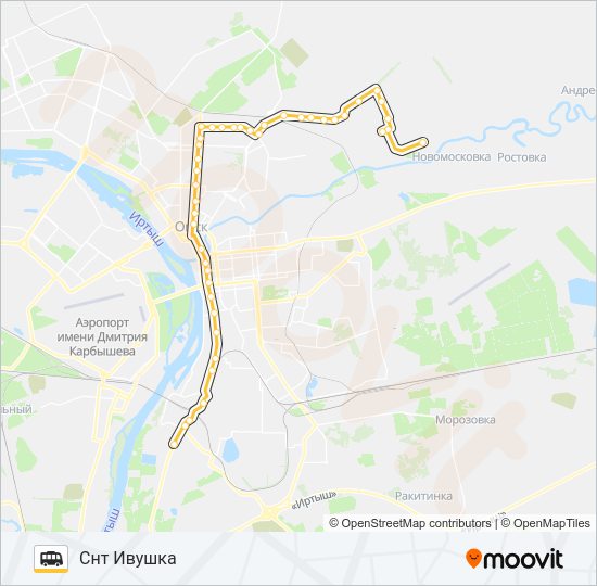 350 Shuttle Line Map