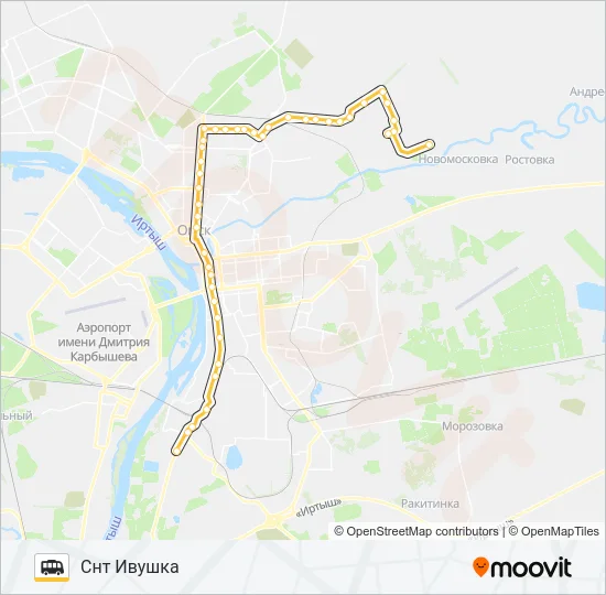 350 Shuttle Line Map