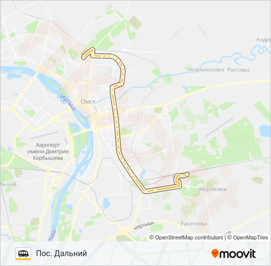 353 Shuttle Line Map