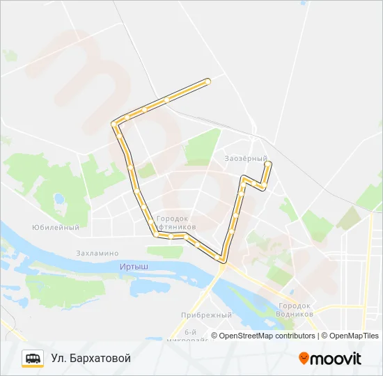 357 Shuttle Line Map