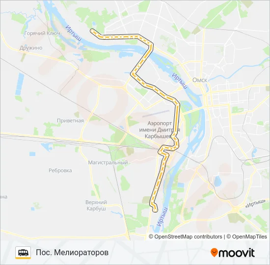 365 Shuttle Line Map