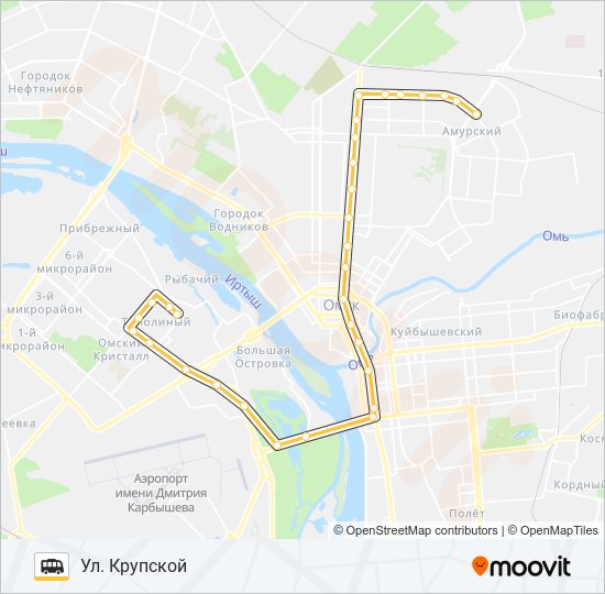 367 shuttle Line Map