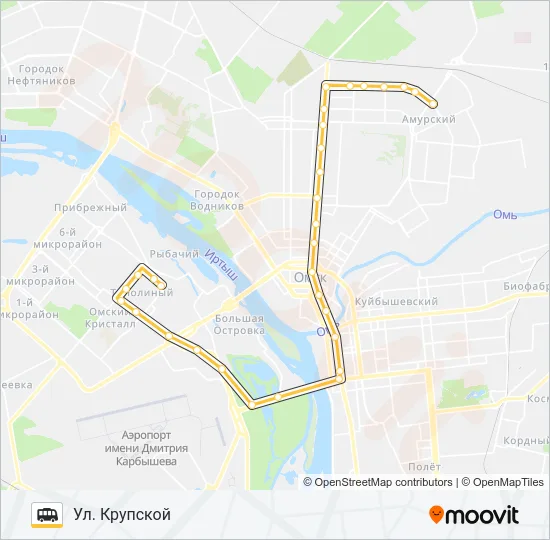 367 Shuttle Line Map