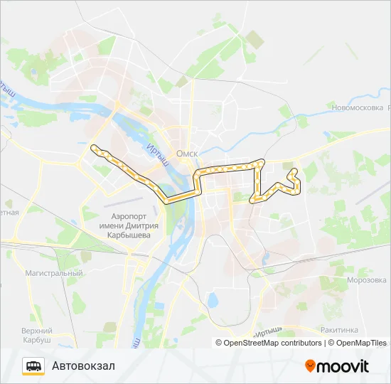 378 Shuttle Line Map