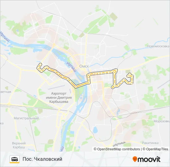 378 Shuttle Line Map