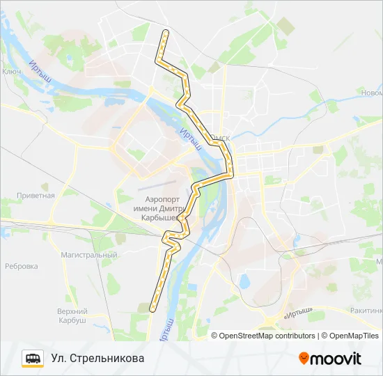394 Shuttle Line Map