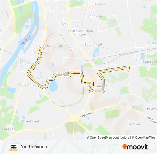 395 Shuttle Line Map