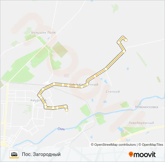 401 Shuttle Line Map