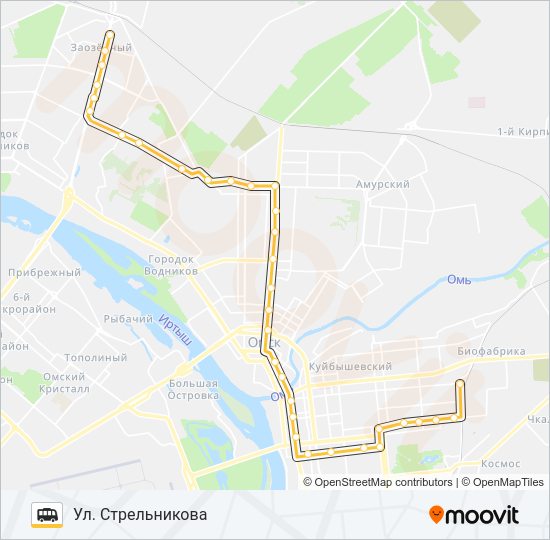 404 Shuttle Line Map