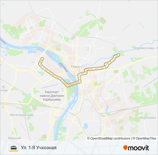 Маршрут 410 маршрутки омск остановки новая схема