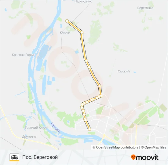 426 Shuttle Line Map